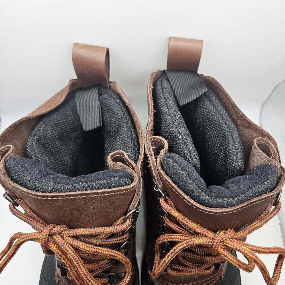 L.L. Bean Mens Brown Duck Muck Rugged Outdoors Waterproof Insulated Boots Sz 11M - Picture 8 of 10